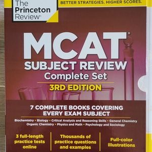 MCAT- The Princeton Review | 3rd Edition | New Condition |